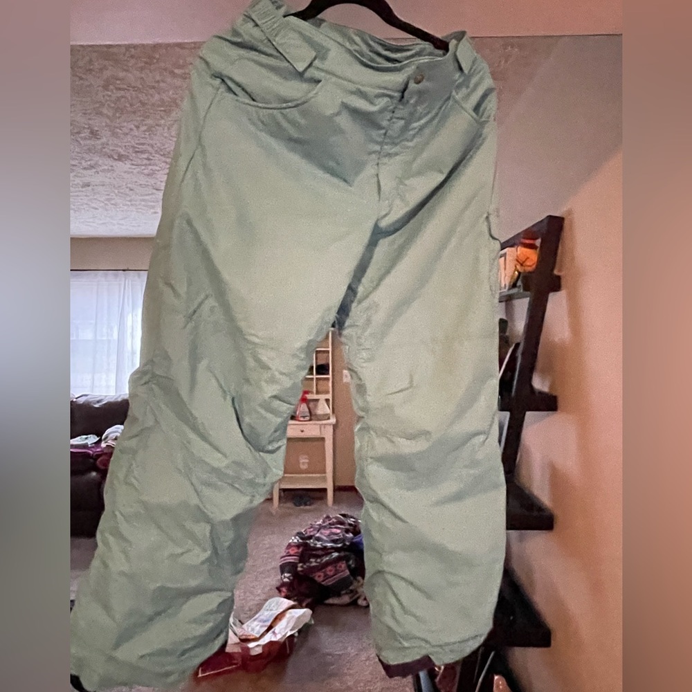 Light Blue Snowpants.
